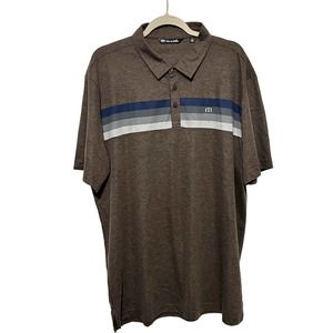 Travis Mathew Pima Cotton Polo Golf Shirt New Without Tags. XXL